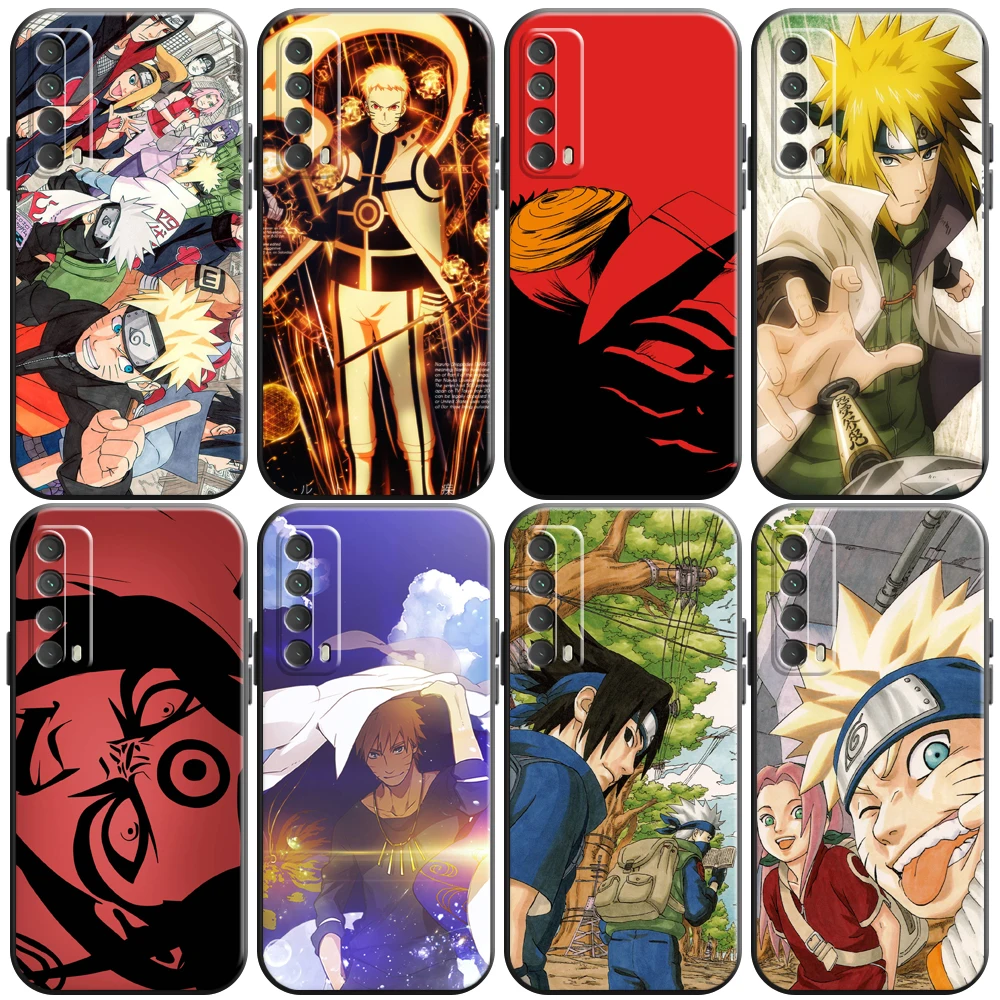 

Japan NARUTO Anime Phone Case For Huawei P Smart Z 2019 2021 P20 P20 P30 Lite Pro P40 Lite 5G Carcasa Coque Silicone Cover