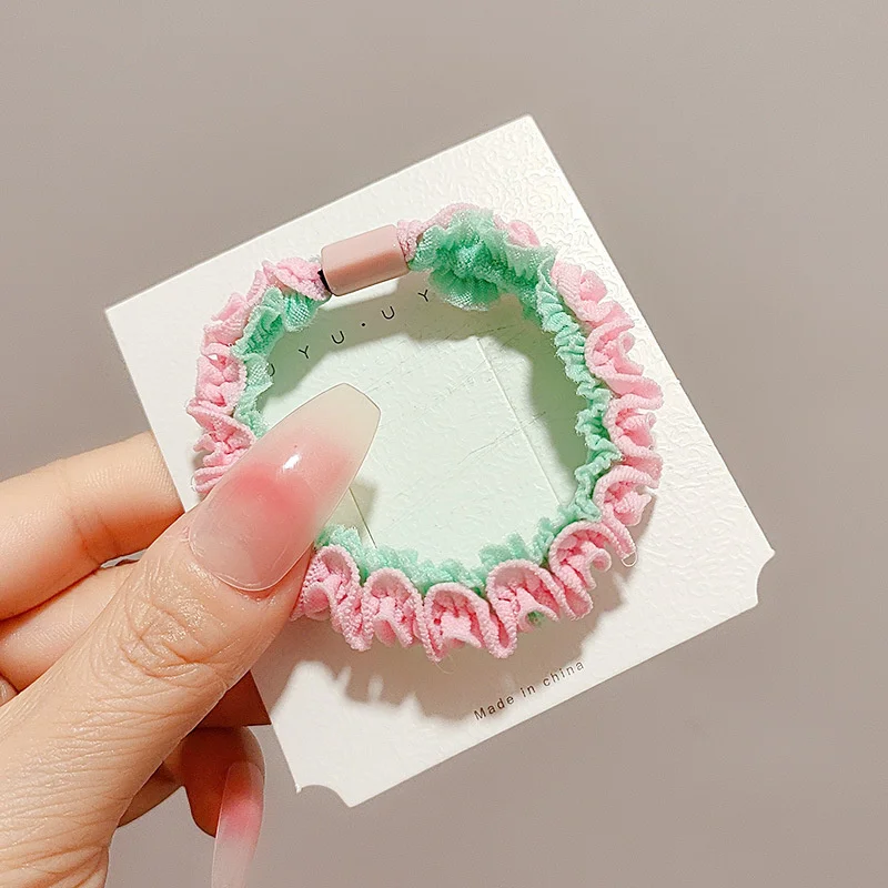 3 шт./набор эластичные кожаные ленты для волос