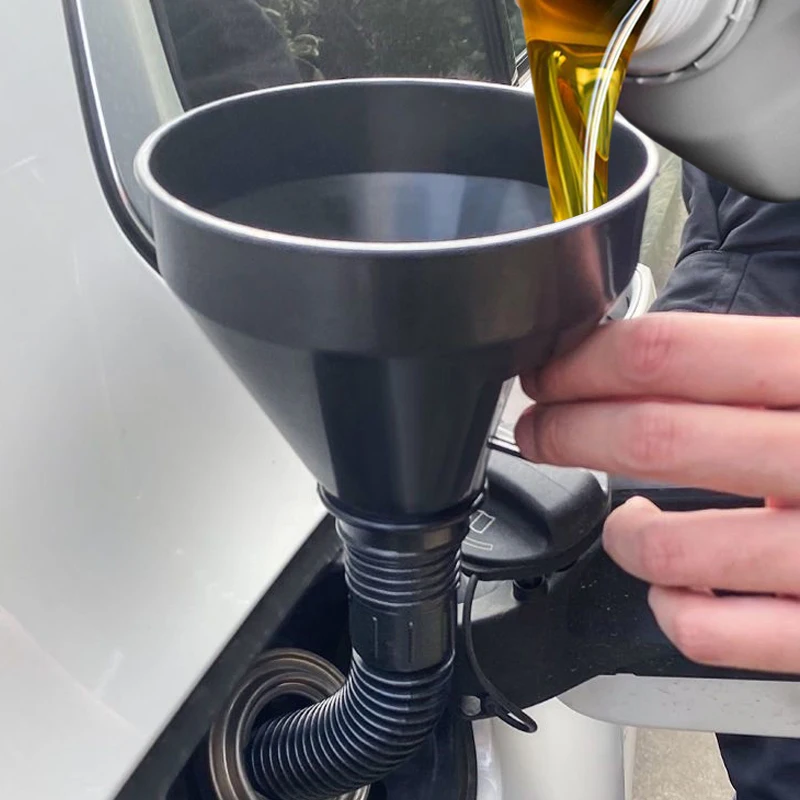 

Universal Car Refueling Funnel with Strainer Can Spout for Oil Water Fuel Petrol Diesel Gasoline for Auto Car Motorcycle Truck
