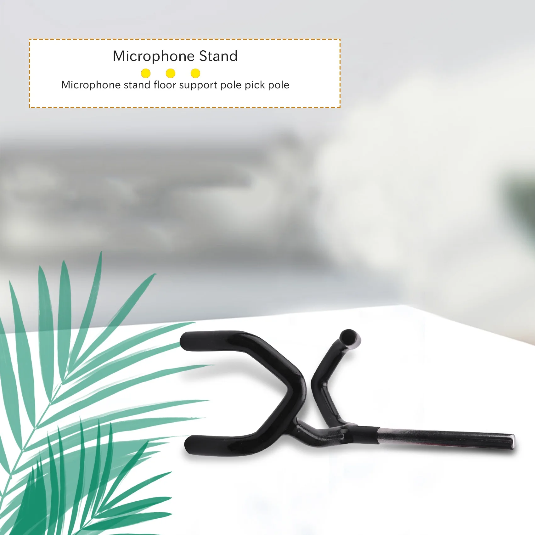 Металлический держатель для микрофона Boompole Audio Boom Pole Arm Stand C-стойки