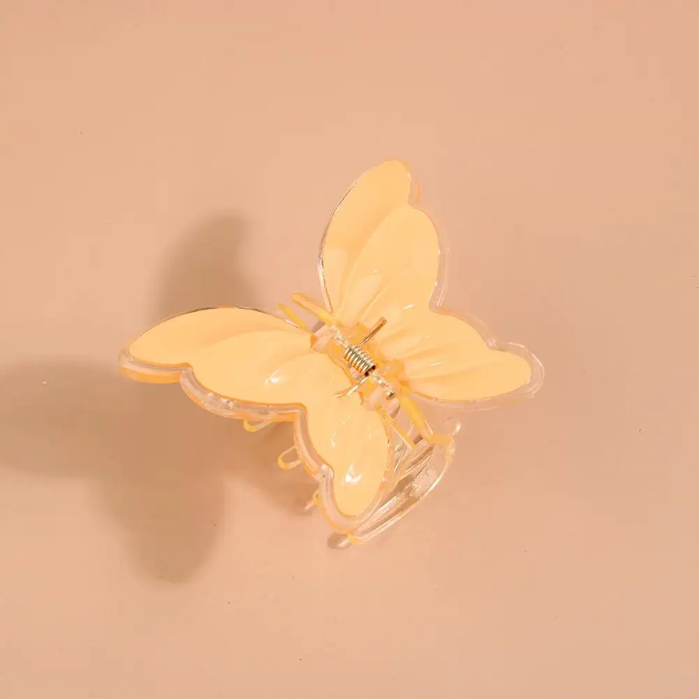 

Hair Clip Grasp Contrast Colors Decorative Anti-slip Anti-falling Lady Claw Lady Hair Pin Hair Accessories