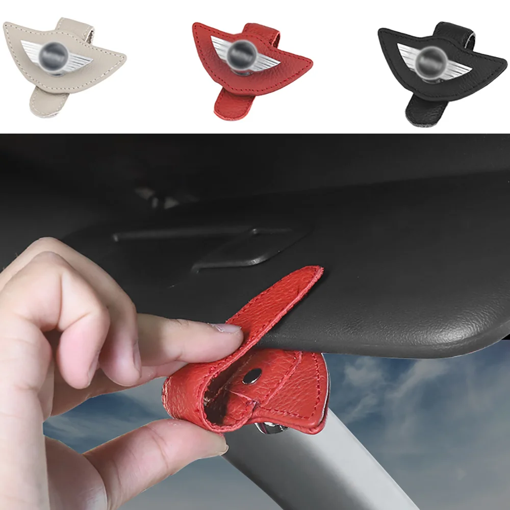 

Многофункциональный автомобильный зажим для очков, клипса для защиты от солнца, для BMW MINI Cooper, подходит для салона автомобиля