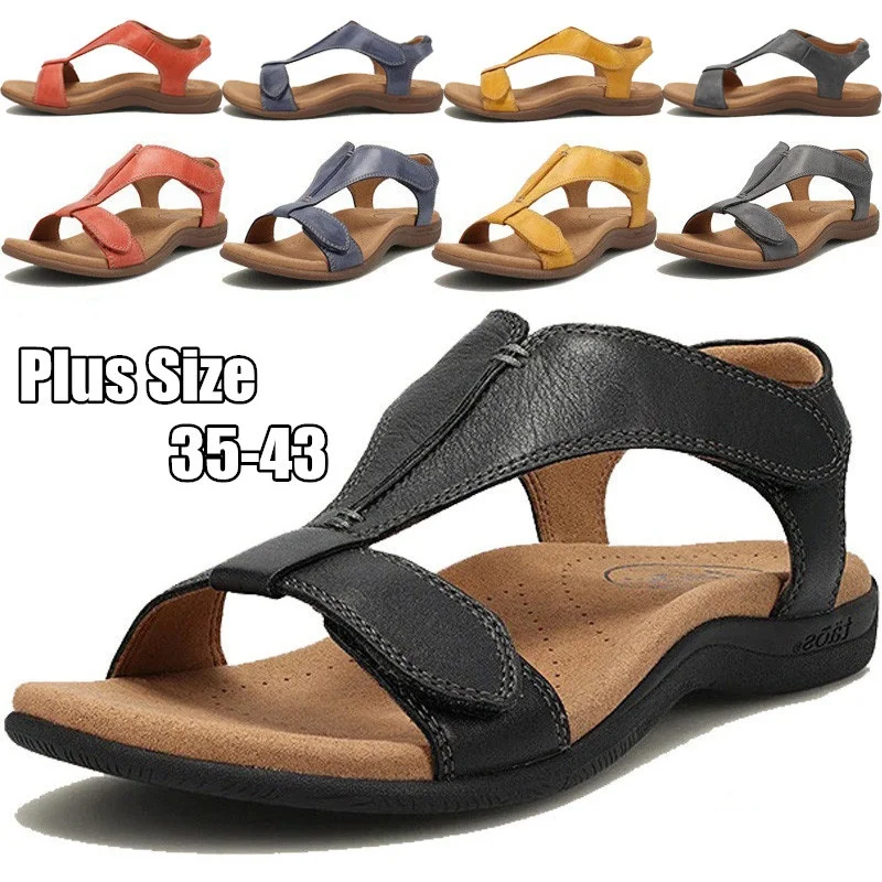 

Casual Women Sandals Buckle Open Toe Summer Arch of Foot Sandals Vintage Wedge Slippers Platform Sandals Beach Sandals