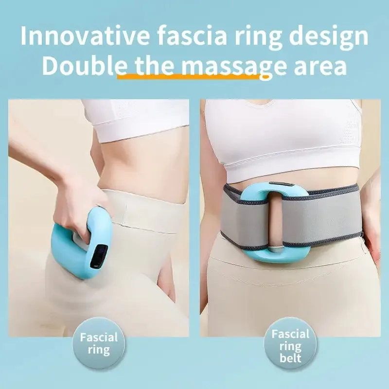 Беспроводной перкуссионный массажер кольцо для облегчения боли глубокие ткани и