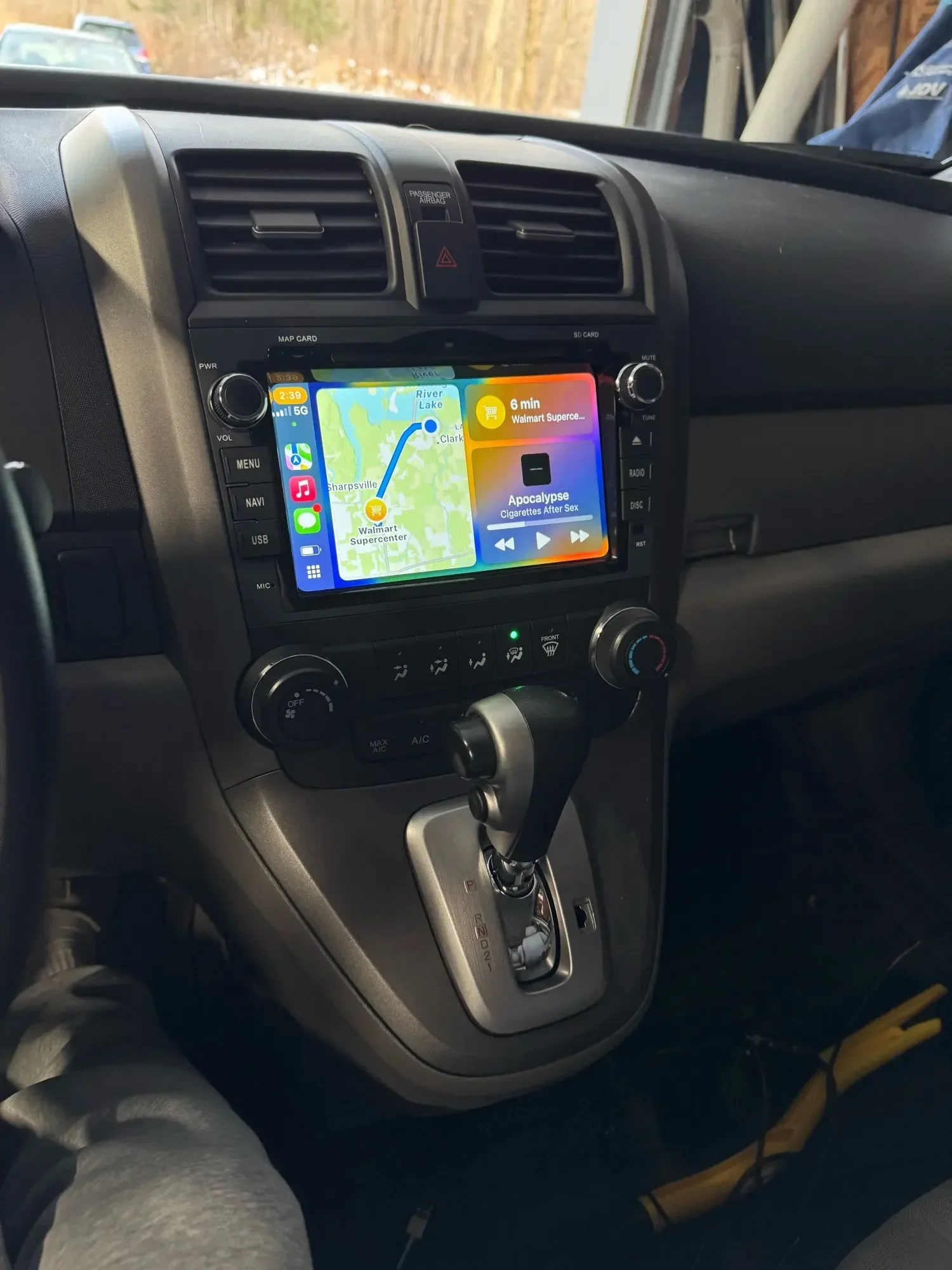 Фото Автомобильный радиоприемник Carplay GPS для Honda CR-V 3 RE CRV 2006-2012 Android Auto Мультимедийная стереонавигация Bluetooth WIFI плеер CHSTEK №2