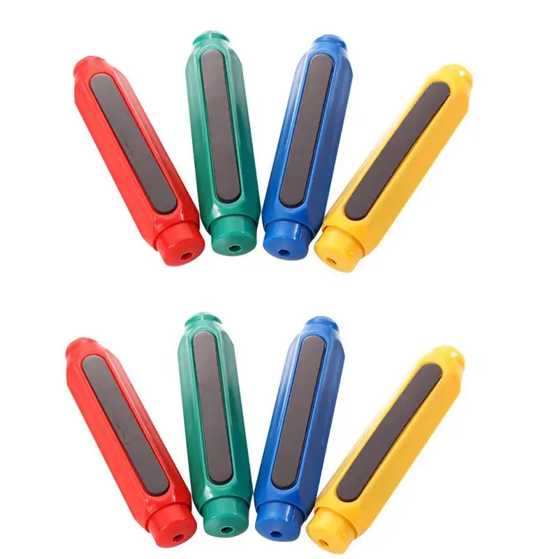 

8pcs Magnetic Chalk Protective Cases Dustproof Chalk Sleeves Chalk Extender Covers