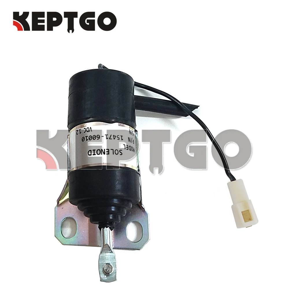 Соленоид топливного останова 15471-60010 052600-1001 для Kubota L2250 L2650 L3010 L3450D L35 R400 M4030 052600-1000 12