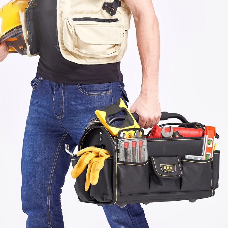 

Multifunction Kit Screwdriver Corner Suitcase Toolbox Chair Electrician Work Tool Bag Accessories Cleaning Brush Truck