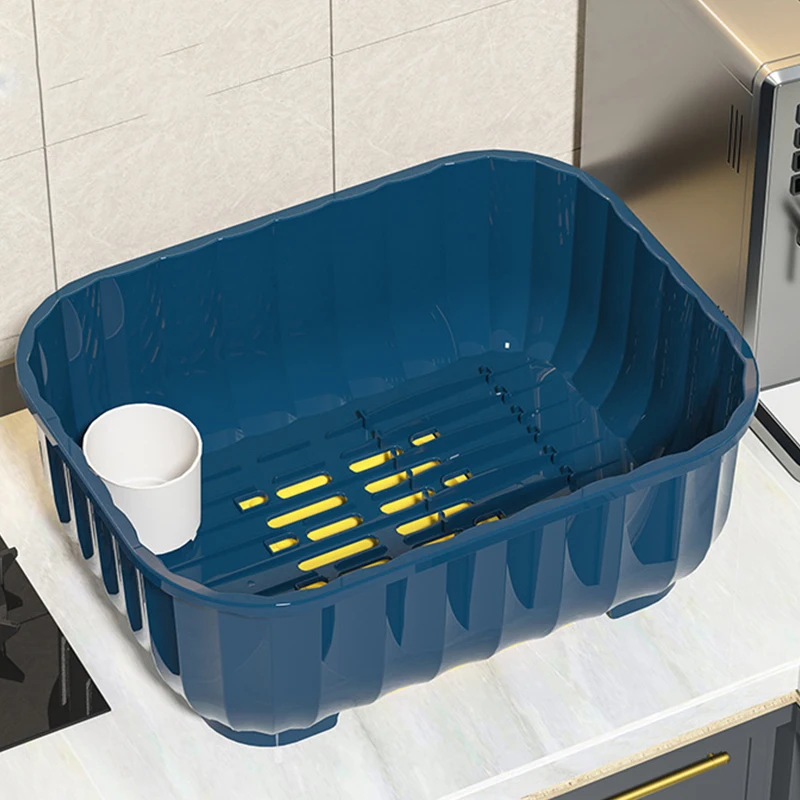 Сушилка для посуды сушилка кухонной утвари с крышкой шкаф столешница органайзер