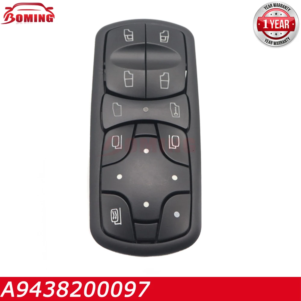 A 9438200097 НОВЫЕ главные переключатели управления стеклоподъемниками автомобиля