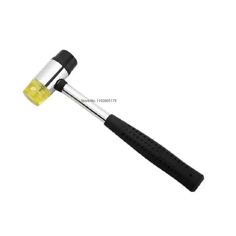 

Double Faced Hammer Nylon Head Rubber Mallet 25mm 30mm 35mm 40mm 45mm Dia Hand DIY For Jewelry Leather Craft Knocking Tool