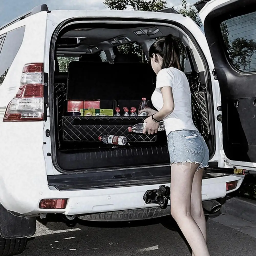 

Foldable Car Trunk Organizer Storage Bag Box Case Container Vehicle Accessories