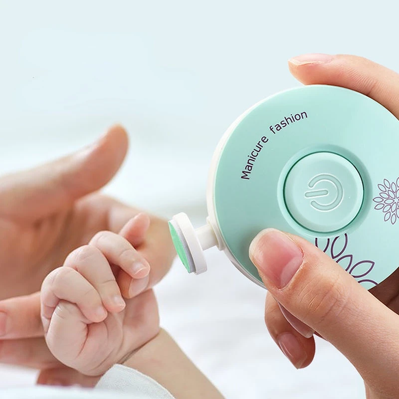

Детский Электрический триммер для ногтей детский инструмент для полировки ногтей набор для ухода за ребенком маникюрный набор легко обрез...
