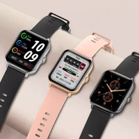 2022 color screen women smart watch full touch bluetooth call fitness tracker blood pressure smart clock ladies smartwatch