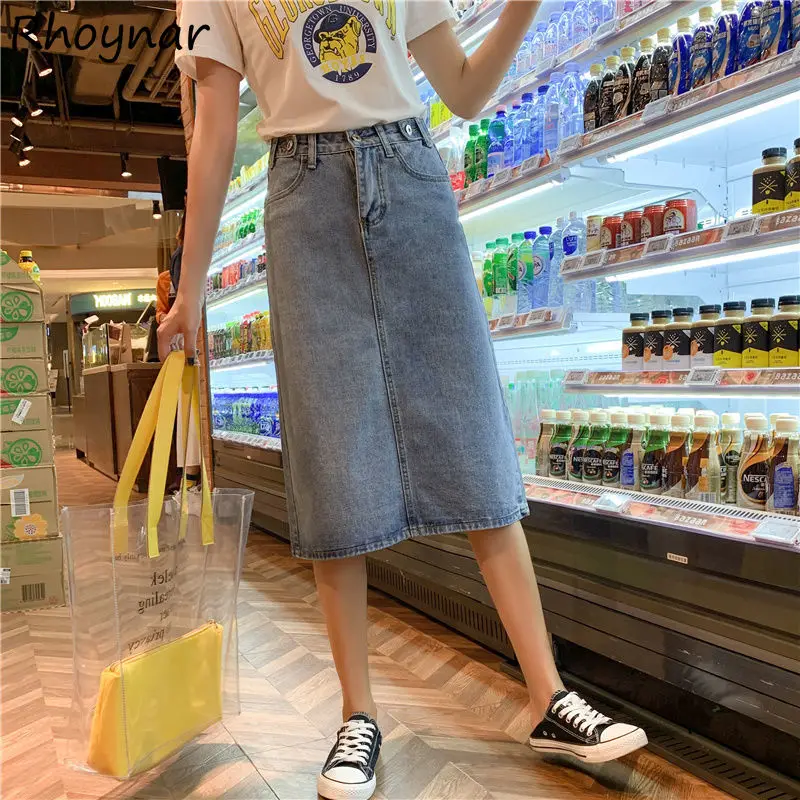 

Vintage Skirts Women Solid Retro High Waist Trendy Students Daily Preppy Ladies Spring Plus Size S-5XL Faldas Harajuku Clothing