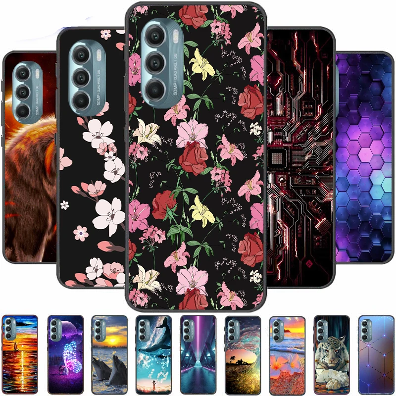 

Case For Motorola Moto G Stylus 5G 2022 Cover Soft TPU Cartoon Cute Coque Painting Fundas Bumper Shell Back Colorful Phone