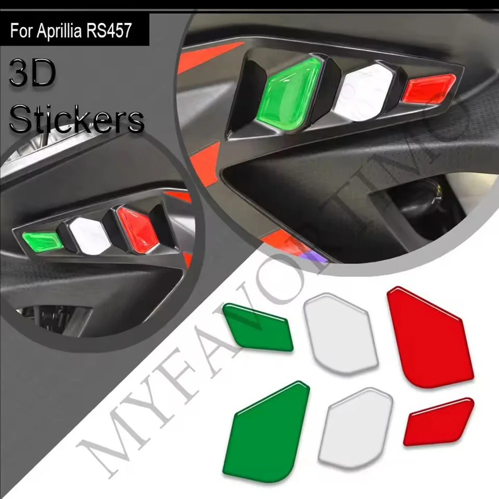 Для Aprilia RS 457 rs457 2024 2025 мотоциклетная накладка на бак боковая наклейка аксессуары