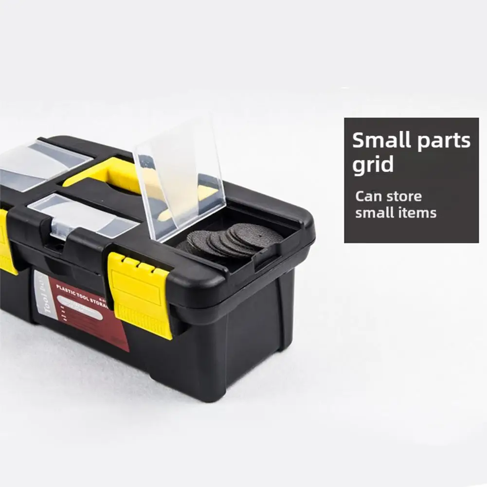 Двухслойный пластиковый ящик для инструментов мини-многофункциональный