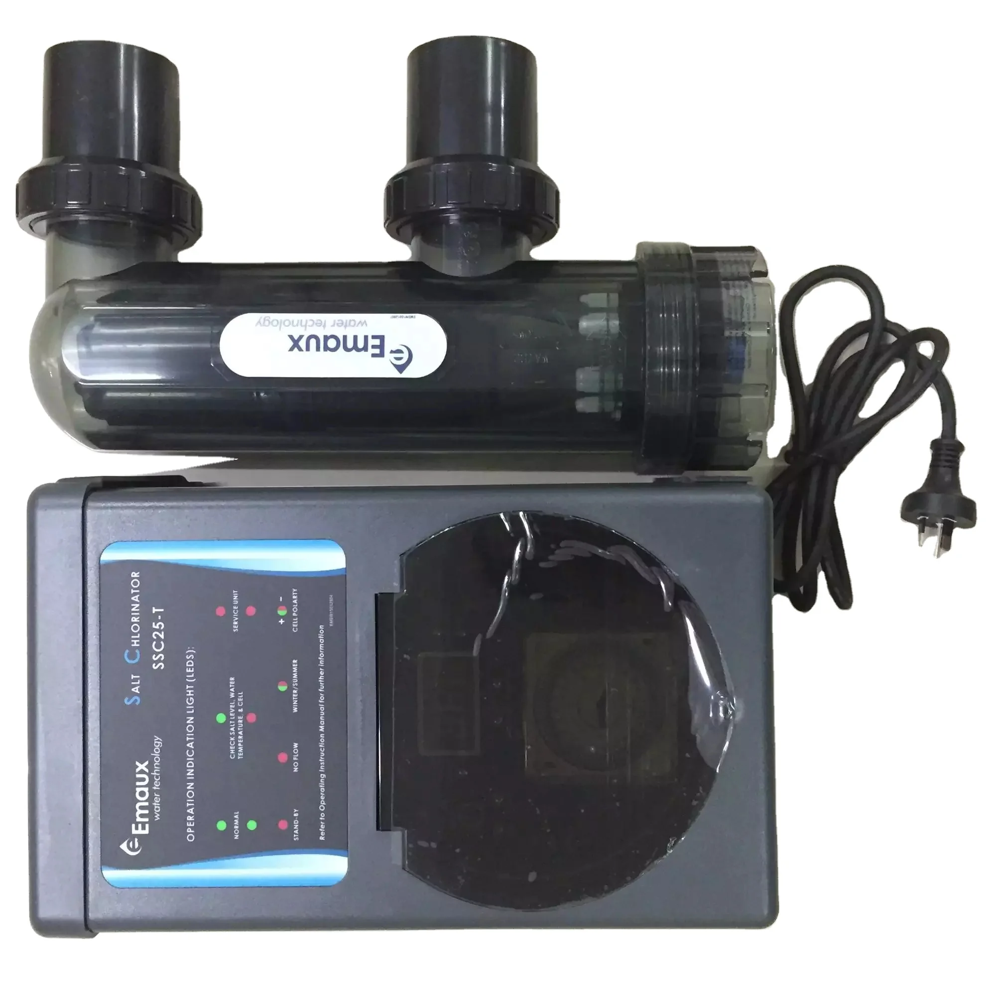 

Top quality Emaux SSC-25E swimming pool salt chlorinator with CE certifications