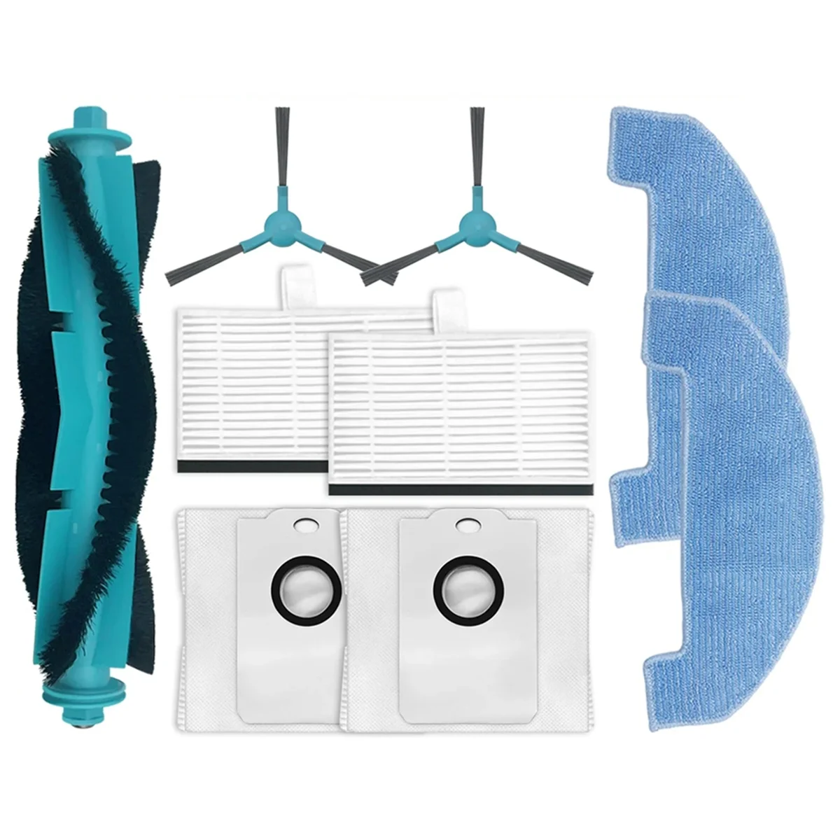 Для Cecotec Conga 2499 Ultra Home Titanium Advanced / Atvel SmartGyro R80 основная боковая щетка Швабра фильтр