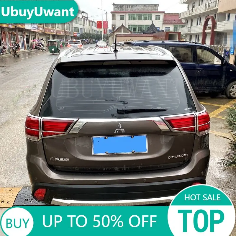 Высококачественный задний спойлер из АБС-пластика для багажника декоративный