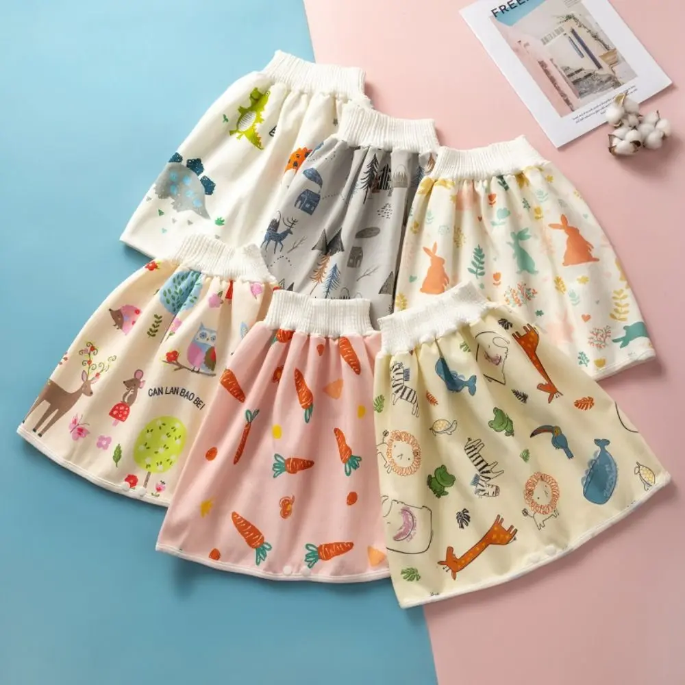 

Diapers Cartoon Design Infants Nappies Nappy Changing Baby Diaper Skirt Training Pants Cotton Pant Skirts Sleeping Bed Clothes