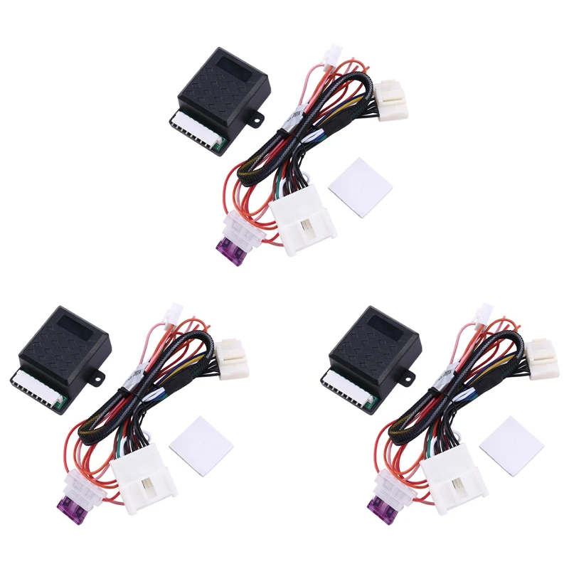 

3X Car Side Mirrors Folder Fold And Spread Automatically Kit For Toyota RAV4(2020) LHD+ Plug And Play