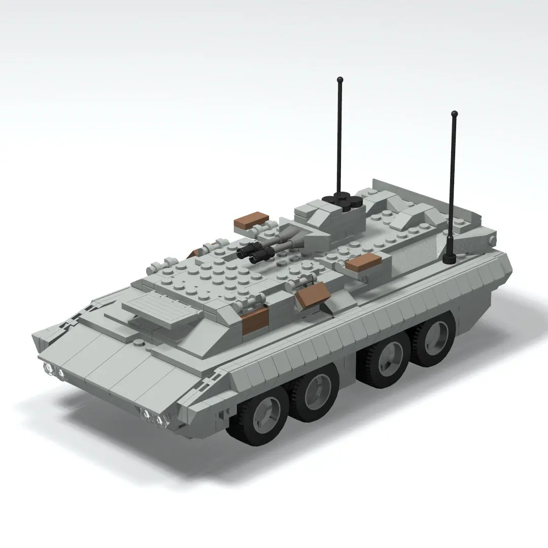 

Building Block Toys Armored Fighting Vehicle Building Block Assemblable Bricks Model Educational for Children Kids Gift