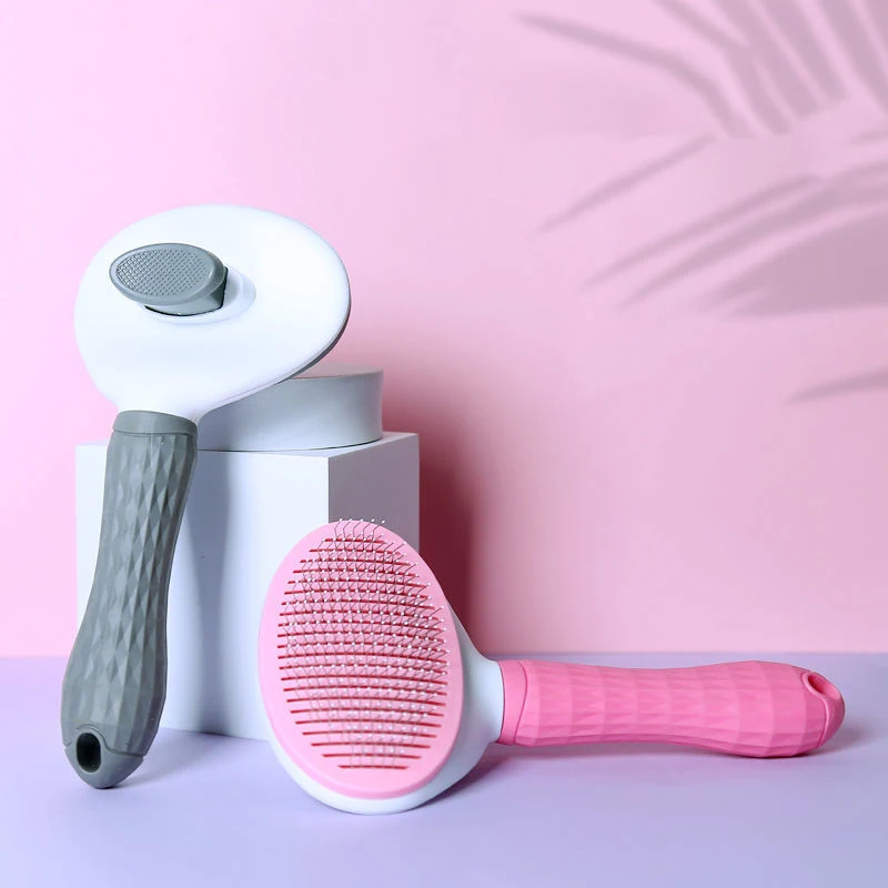 

Cat Comb Hair Removal Comb Hair Cleaner Pet Needle Comb Pet Grooming Combs For Cats Pet Hair Grooming Tools