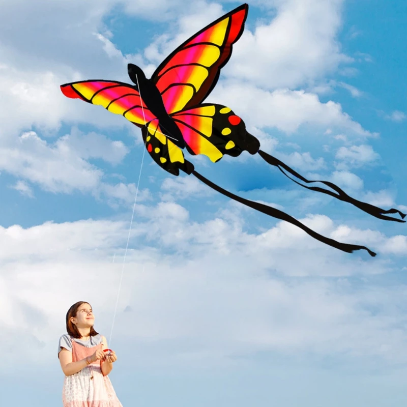 

New KITE for Kids and Adults Amazing Colorful Butterfly Kite for Outdoor Games and Activities Single Line Kite with Flying T