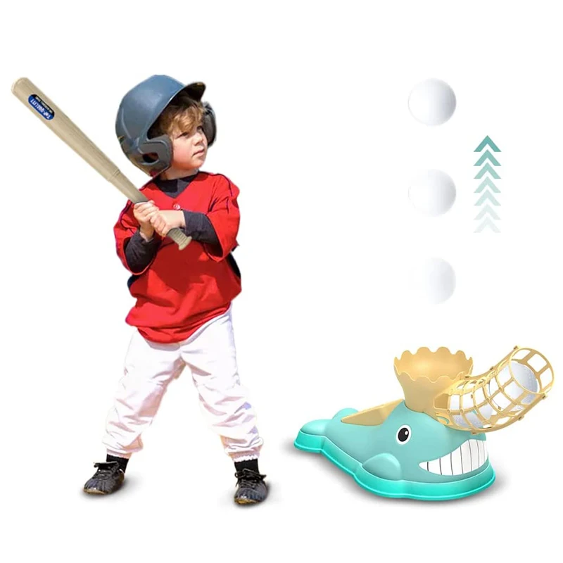

Baseball Pitching Machine Baseball Pitcher Play Set Sports&Outdoor Play Toys for Kids Toddler Indoor Sports Games Backyard Games
