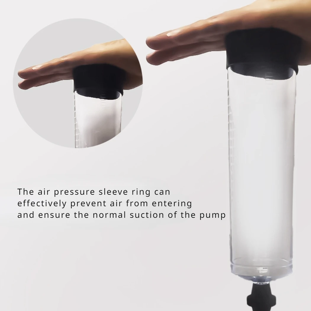 Ручной вакуумный увеличитель пениса насос для тренажер эрекции Мужская