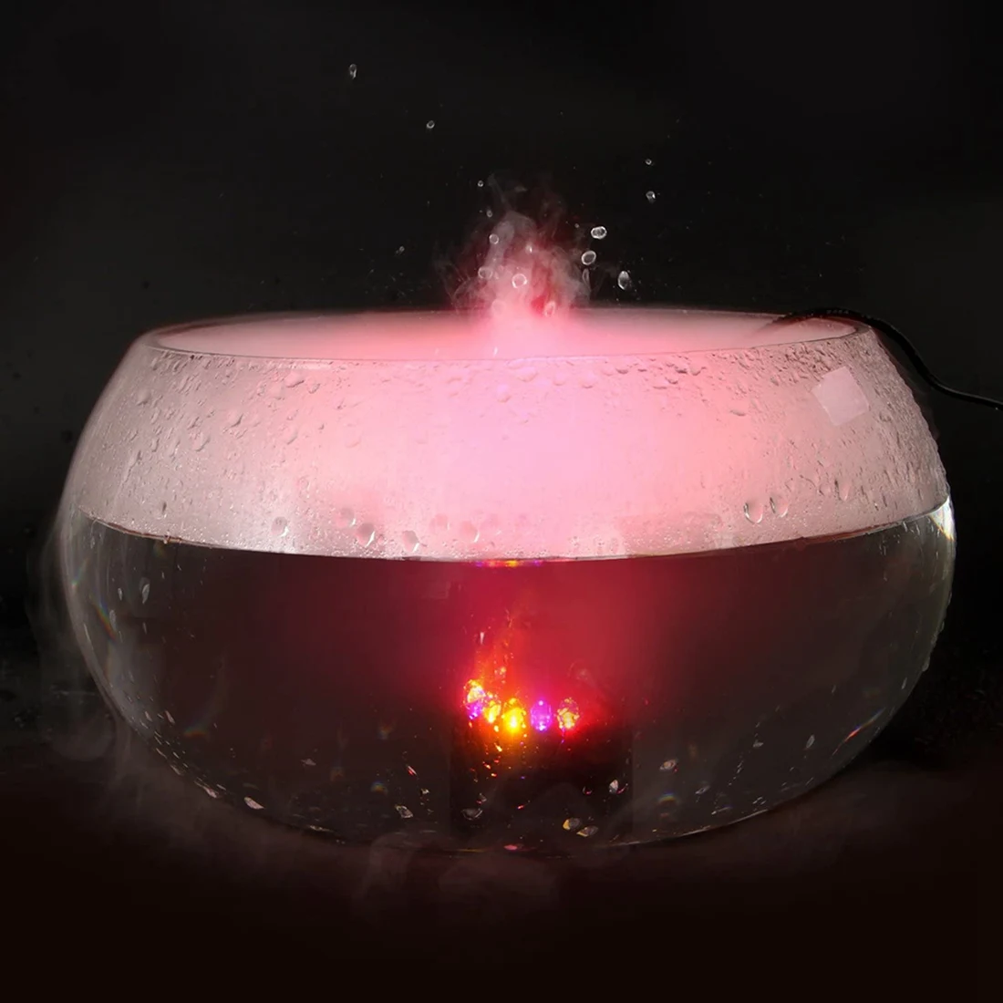 Мини-генератор тумана ультразвуковой распылитель защита от брызг увлажнитель