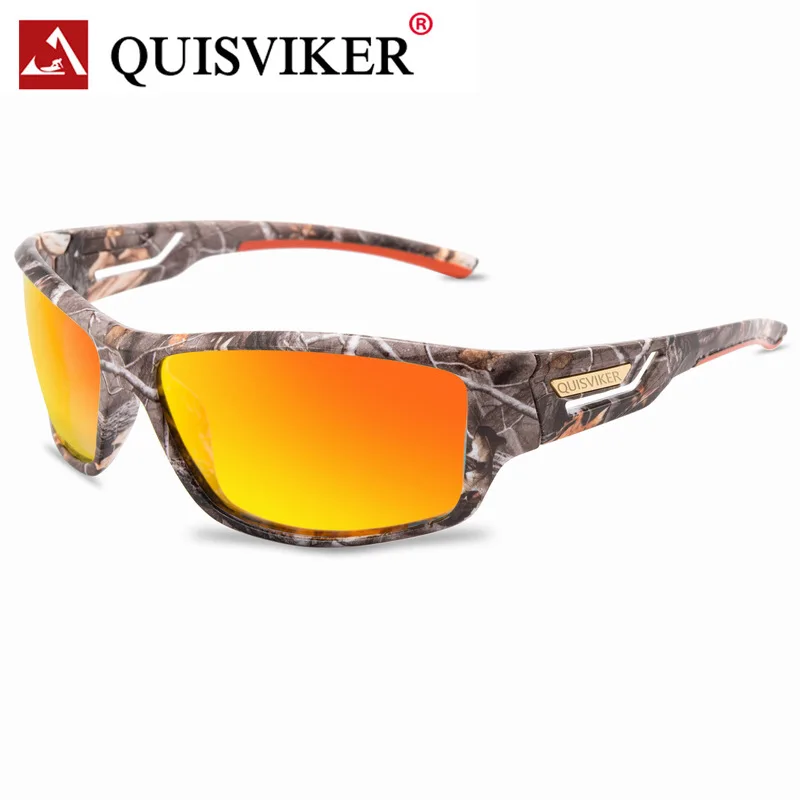 

QUISVIKER Polarized Glasses Unisex Cycling Glasses Skiing Eyewear Military Outdoor Fishing Goggles Hiking Sport Sunglasses
