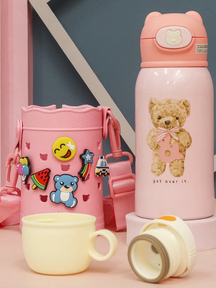 Термос из нержавеющей стали для девочек 500 мл