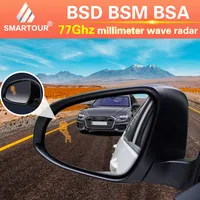 Smartour Car Security Driving System 77 Ghz Sensor Detection BSD Monitor Blind Spot Mirror for BMW X5 X6 X3 X4 3/5/6/7 Series GT