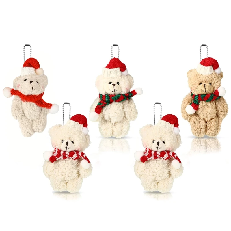 

5 шт., подвеска-брелок в виде медведя