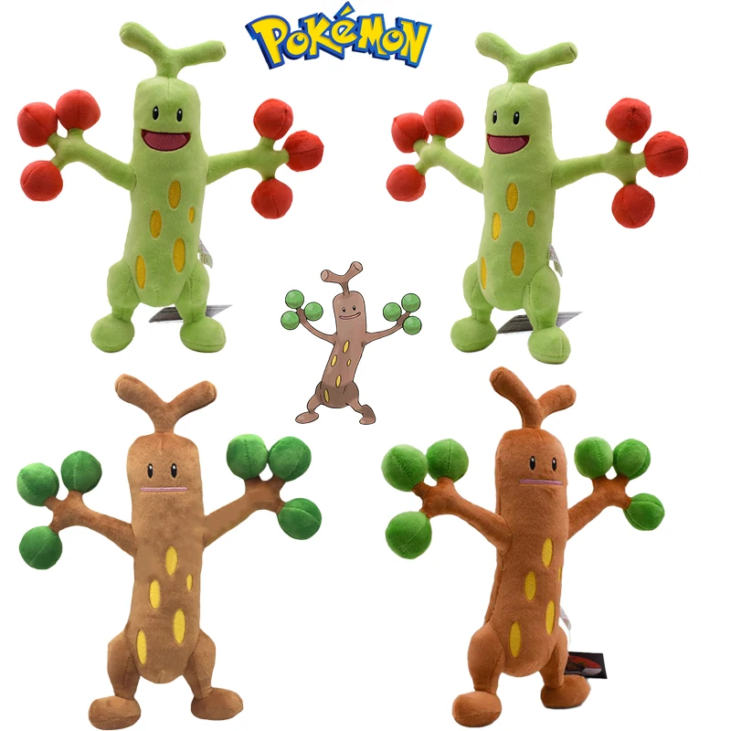 

30CM Pokemon Sudowoodo Plush Doll 2 Colors Kawaii Anime Game Periphery Cute Soft Pocket Monster Stuffed Toy Kids' Birthday Gift