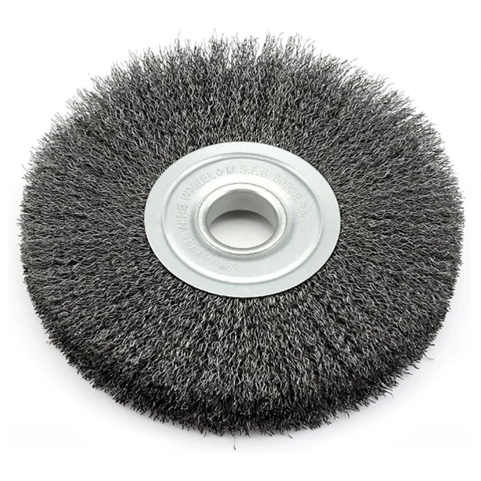 

1pc Crimped Wire Wheel Brush For Deburring Rust Scale Carbon Removal Edge Blending Roughening Portable Cleaning Tools