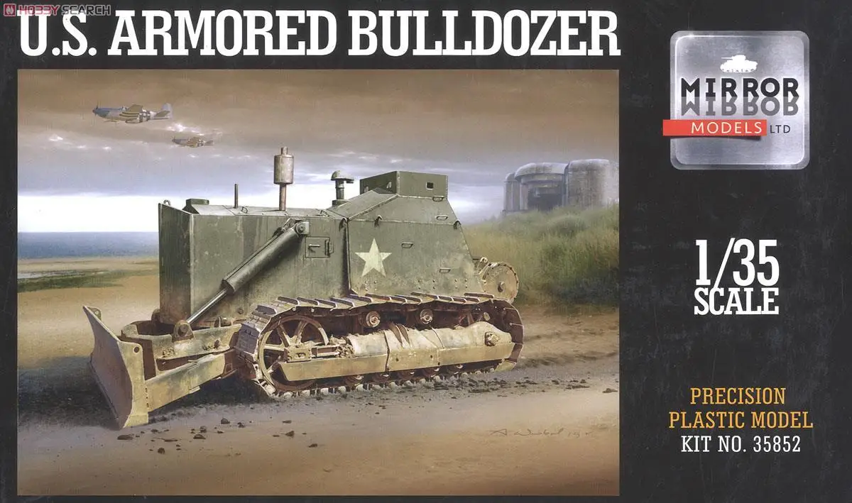 

Mirror Models 35852 1/35 scale US Army Military Armored Bulldozer