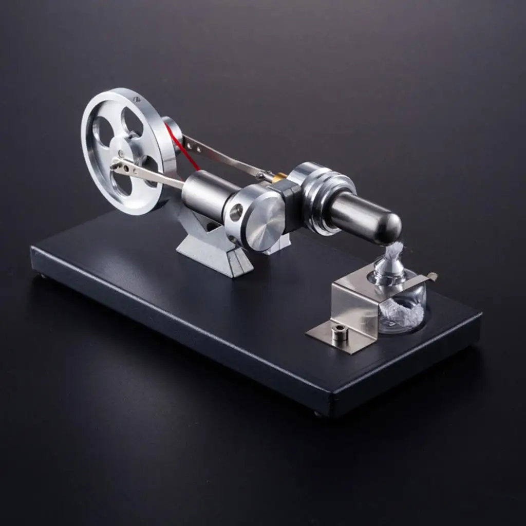 

DIY Mini Stirling Motor Educational Model Engine Power Steam Educational Kit