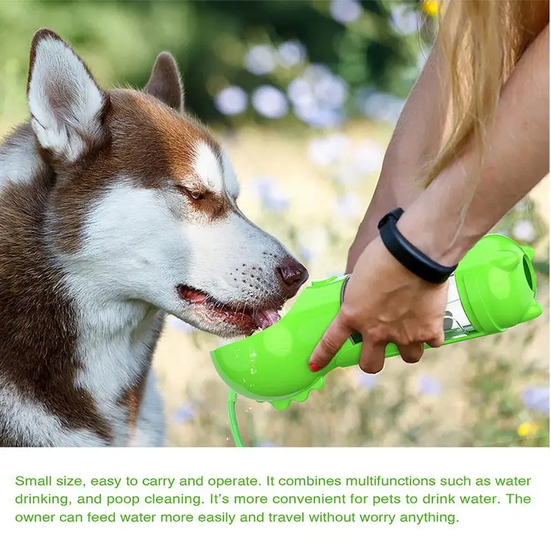 

DONNY Pet Dog Drinking Cup Outdoor Manual Multifunction Portable Kettle Multi-color Medium Small Dog Travel Cup Pet Supplies