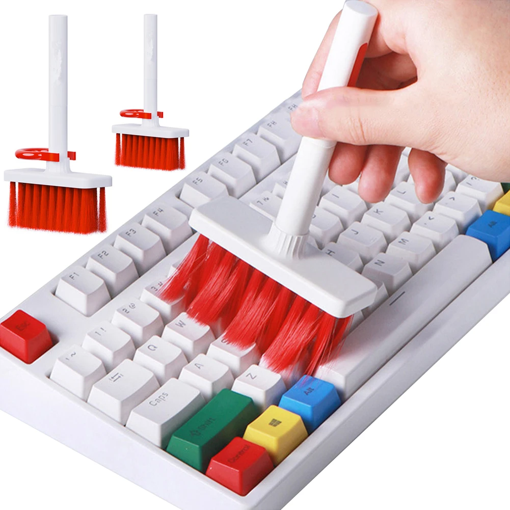 Щетка для клавиатуры. Набор для чистки клавиатуры. Keyboard Cleaning Brush. 5 In 1 Keyboard Cleaning Brush Kit. Multifunctional Cleaning Pen.