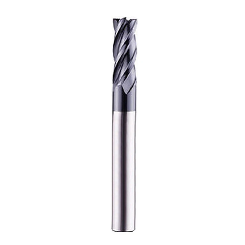 Accessories END MILL Flute Mill Solid TIALN X 1-3/5 2/5in 4in 5PCS BitEnd Mills Accessories CNC Carbide Coated