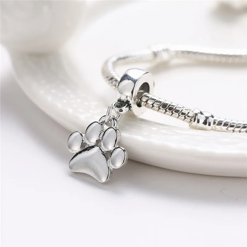 1 шт. Новый кулон в виде милых животных щенков котят оригинальный Шарм-браслет