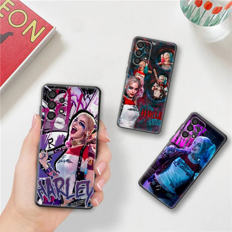 

Suicide Squad Harley Quinn Phone Case For Samsung A73 A72 A71 A53 A52 A51 A42 A33 A32 A23 A22 A21S A13 A12 A03 A02 Black