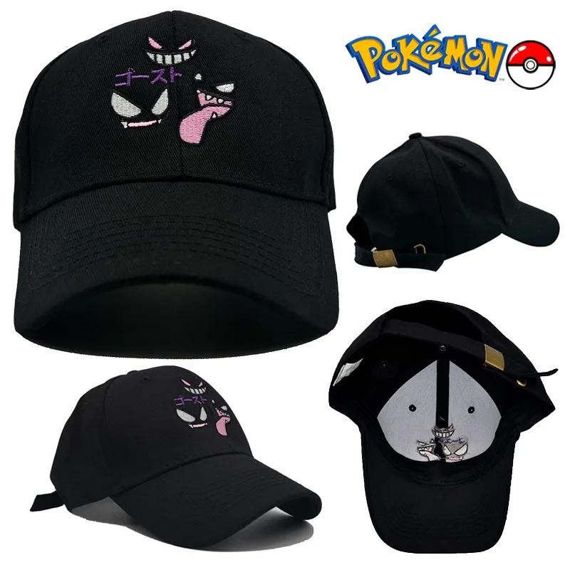 Бейсбольная кепка Pokemon Gengar для мужчин и женщин готическая хлопковая шляпа от