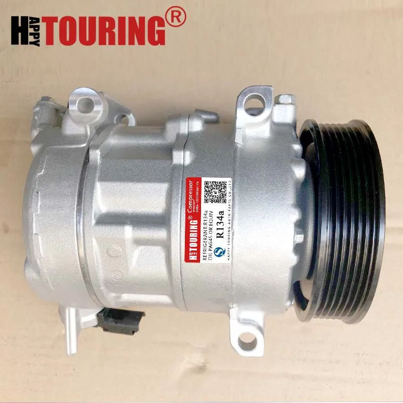 Компрессор переменного тока для Peugeot 3008 1 6 л 2011 2012 2013 2014 2015 6453WF 6453WG 6453WH 6453WJ 6453YQ 6453YR