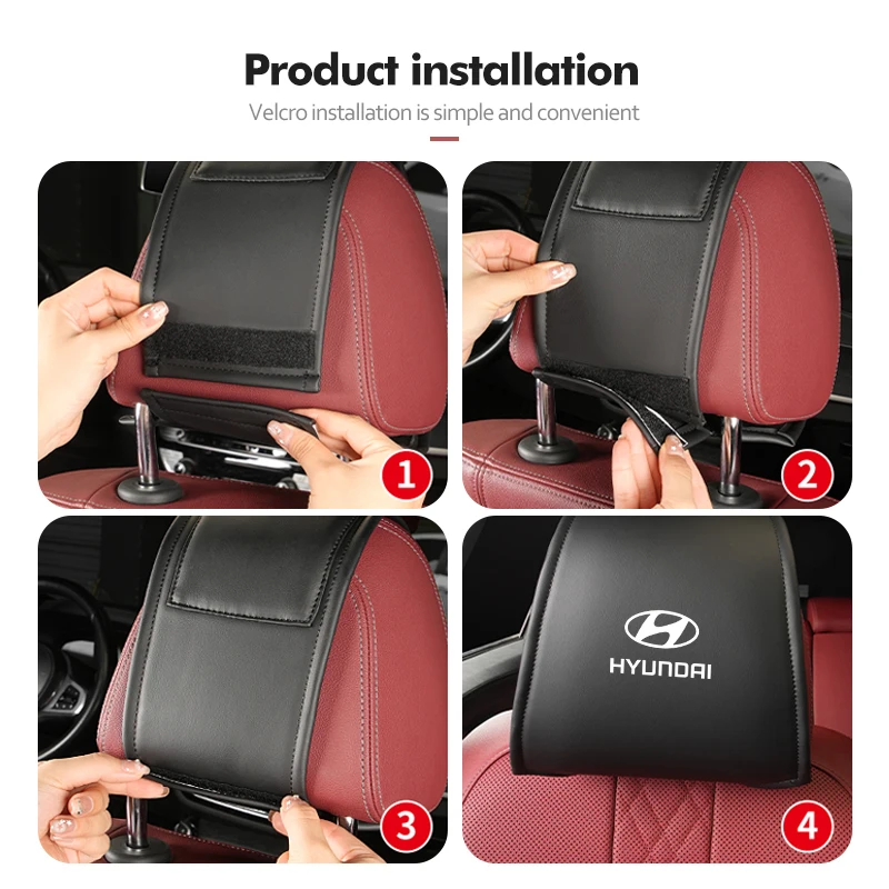 Подголовник автомобильного сиденья защита для шеи наволочка Hyundai I30 I20 IX35 I40 Tucson Getz