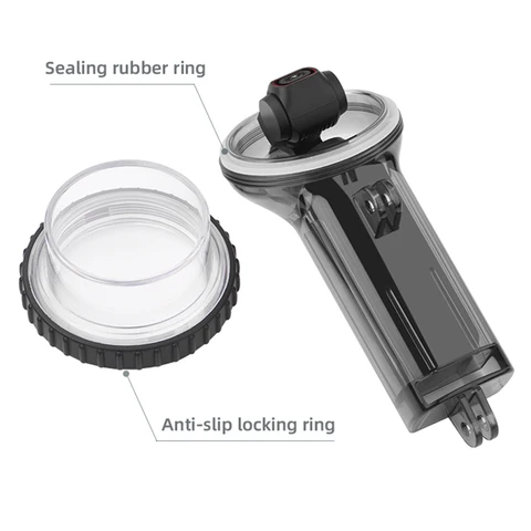 Водонепроницаемый чехол для дайвинга, защитный чехол, защитный чехол, чехол для объектива для DJI Pocket 2, карданная камера